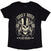 T-shirt Guns N' Roses Top Hat, Skull & Pistols Las Vegas Black 2XL Feminino T-shirt