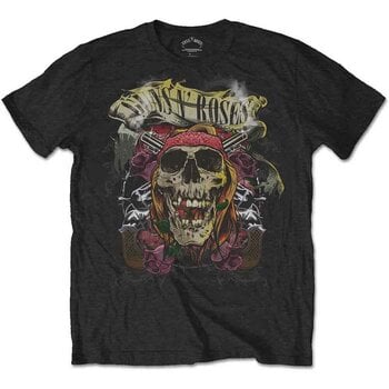 T-shirt Guns N' Roses Trashy Skull (Back Print) Black XL T-shirt - 1