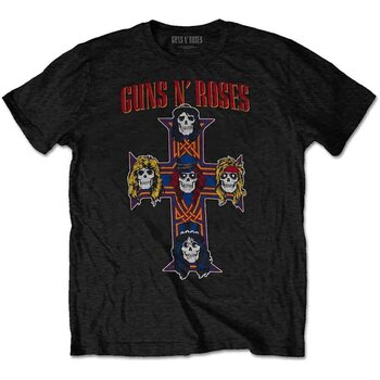 Camiseta de manga corta Guns N' Roses Vintage Cross Black M Camiseta de manga corta - 1