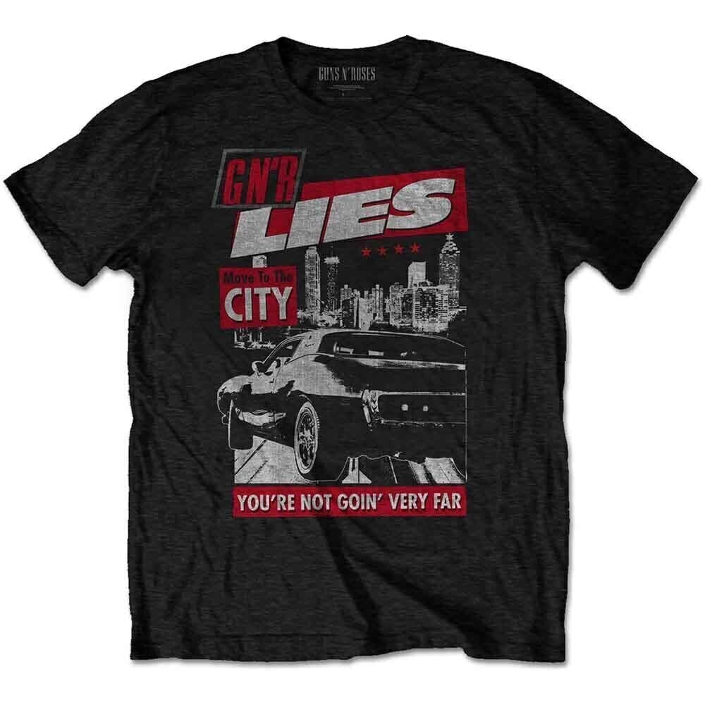 T-Shirt Guns N' Roses Move to the City Black L T-Shirt