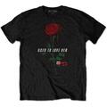Guns N' Roses Used to Love Her Rose Black 2XL Сорочка