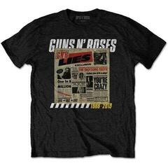 Tricou Guns N' Roses Lies Track List (Back Print)