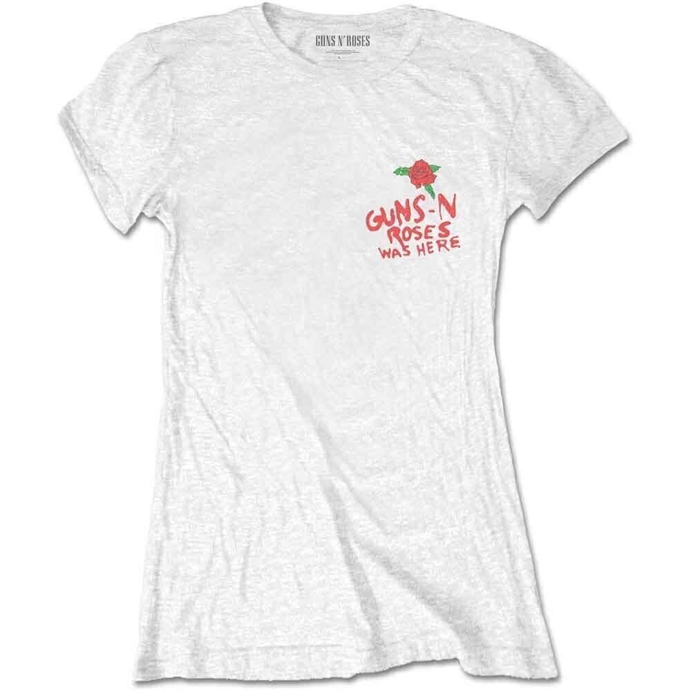 T-shirt Guns N' Roses Lies, Lies, Lies (Back Print) White M Feminino T-shirt