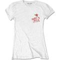 Guns N' Roses Lies, Lies, Lies (Back Print) White M Ladies T-skjorte