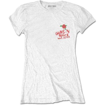 T-skjorte Guns N' Roses Lies, Lies, Lies (Back Print) White L Ladies T-skjorte - 1