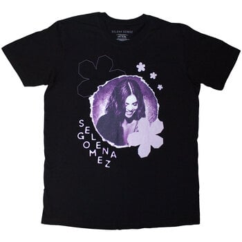 Košulja Selena Gomez Purple Floral Black M Košulja - 1