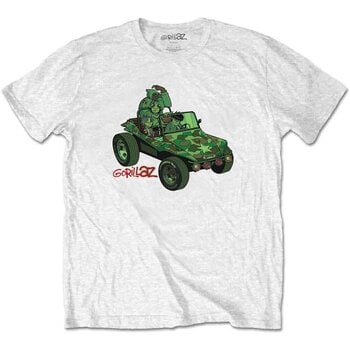 Košulja Gorillaz Green Jeep White M Košulja - 1