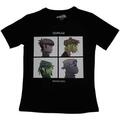 Gorillaz Demon Days Black M Dámské Tričko