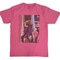 Gorillaz The Static Channel (Back Print) Pink L T-Shirt