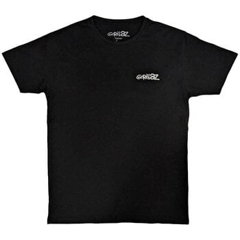 T-shirt Gorillaz Pocket Spray - George Group (Back Print) Black XL T-shirt - 1