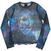 T-Shirt Grateful Dead Stealy Glitter Ball (Mesh) Blue M Ladies T-Shirt