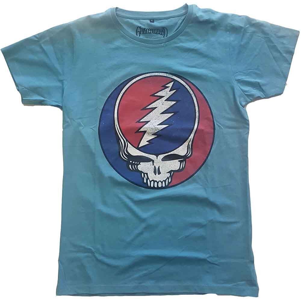 T-shirt Grateful Dead Steal Your Face Classic Blue L T-shirt