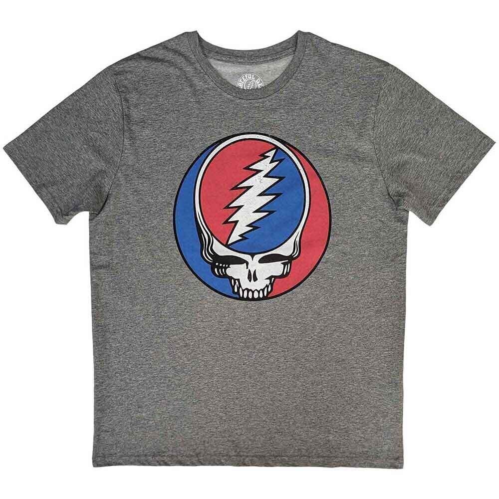 T-Shirt The Grateful Dead Steal Your Face Classic Grey L T-Shirt