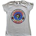 The Grateful Dead Bertha Circle Vintage Wash Grey M Ladies T-Shirt