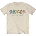 The Grateful Dead Dancing Bears Sand XL Camiseta de manga corta