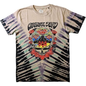 T-Shirt Grateful Dead Eye Clouds (Wash Collection) Sand M T-Shirt - 1