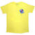 Maglietta Grateful Dead Rose Pose Yellow (Back Print) Yellow XL Maglietta