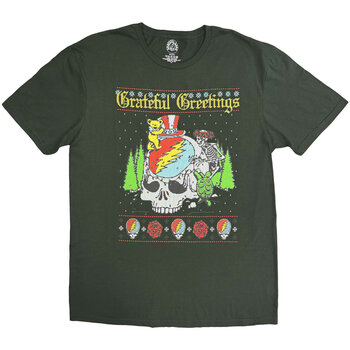 T-Shirt Grateful Dead Grateful Greetings Green 2XL T-Shirt - 1