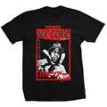 Ice Cube Kanji Peace Sign (Back Print) Black M T-Shirt