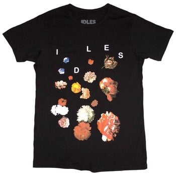 T-shirt Idles Flowers Black XL T-shirt - 1