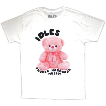 T-shirt Idles Proper Hardcore White L T-shirt - 1