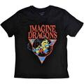 Imagine Dragons Skeleton Flute Black M Košulja
