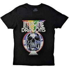 Skjorte Imagine Dragons Skull Black 2XL Skjorte