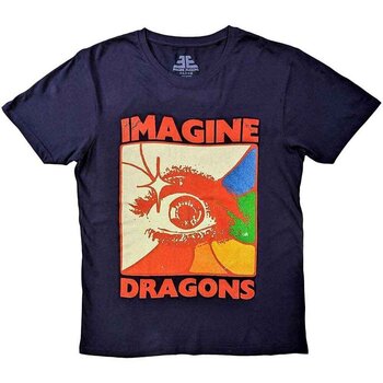 T-Shirt Imagine Dragons Eye Navy Blue 2XL T-Shirt - 1