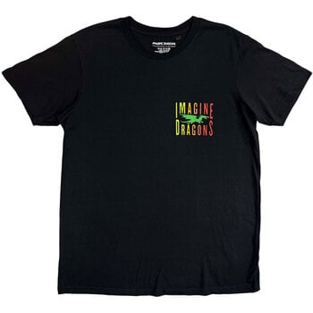 Košulja Imagine Dragons Double Dragons Pocket (Back Print) Black M Košulja - 1