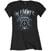 T-shirt In Flames Battles Crest Black M Feminino T-shirt