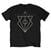 T-shirt In Flames Jester head Black M T-shirt