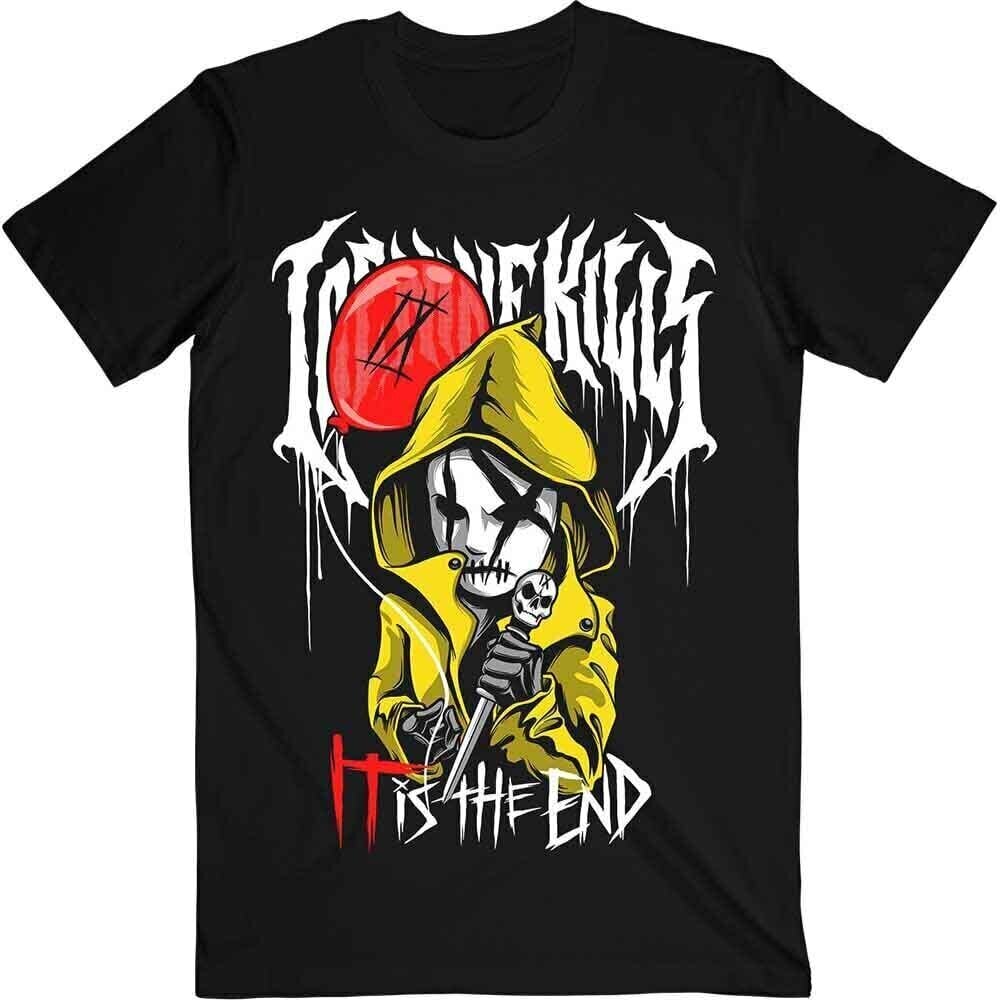 T-Shirt Ice Nine Kills Yellow Coat Black S T-Shirt