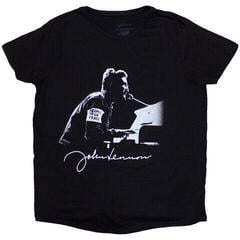 T-shirt John Lennon People For Peace Black L Feminino T-shirt