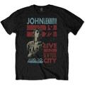 John Lennon Live In New York City Black L Skjorte
