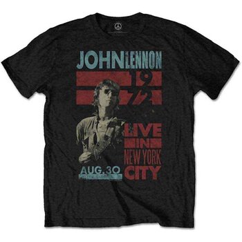 T-särk John Lennon Live In New York City Black 3XL T-särk - 1