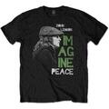 John Lennon Imagine Peace Black L Camiseta de manga corta