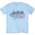 T-shirt John Lennon New York City Skyline Light Blue M T-shirt