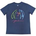 John Lennon Self Portrait Full Colour Denim Blue XL Camiseta de manga corta