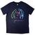 T-Shirt John Lennon Self Portrait Full Colour Navy Blue 2XL T-Shirt