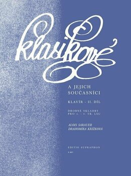 Music sheet for pianos Křížková-Sarauer Klasikové a jejich současníci II Music Book - 1