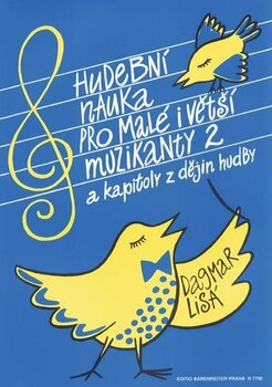 Musikutbildning Dagmar Lisá Hudební nauka pro malé i větší muzikanty 2 Musikbok - 1