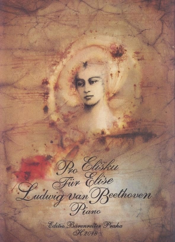 Παρτιτούρες για Συγκροτήματα και Ορχήστρες Ludwig van Beethoven Pro Elišku Μουσικές νότες