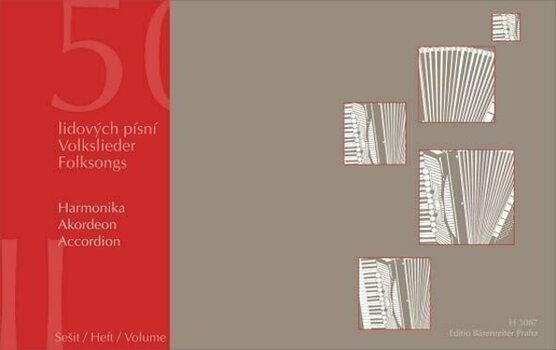 Partitions pour chant solo Josef Kotík 50 lidových písní II Vocal - 1