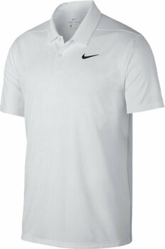 Polo trøje Nike Dry Essential Solid hvid-Sort S - 1
