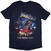 T-Shirt Judas Priest Painkiller US Tour 91 Navy Blue 2XL T-Shirt