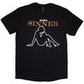 Judas Priest Sin After Sin Sinner Slogan Lady Black L Tricou
