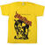 Tricou Judas Priest Stained Class Vintage Head Yellow S Tricou