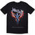 Skjorte Judas Priest Angel Of Retribution Tracklst (Back Print) Black 2XL Skjorte