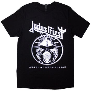 Skjorte Judas Priest Angel Of Retribution Headshot (Back Print) Black S Skjorte - 1