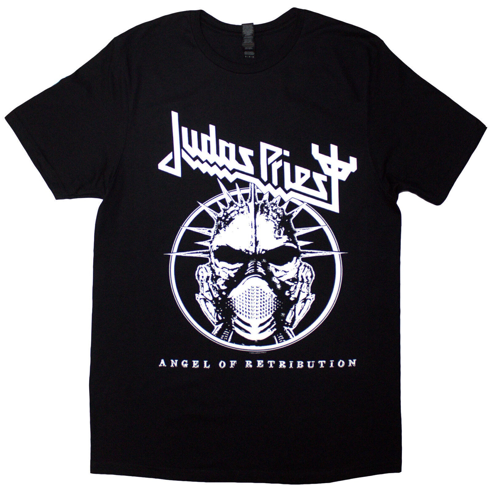 T-Shirt Judas Priest Angel Of Retribution Headshot (Back Print) Black L T-Shirt